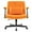 Orange, variant on Leumius Velvet Office Chair Criss Cross Legged Chair with Wheels,Reading Chair Vanity Task Desk Chair for Home Office,Blue