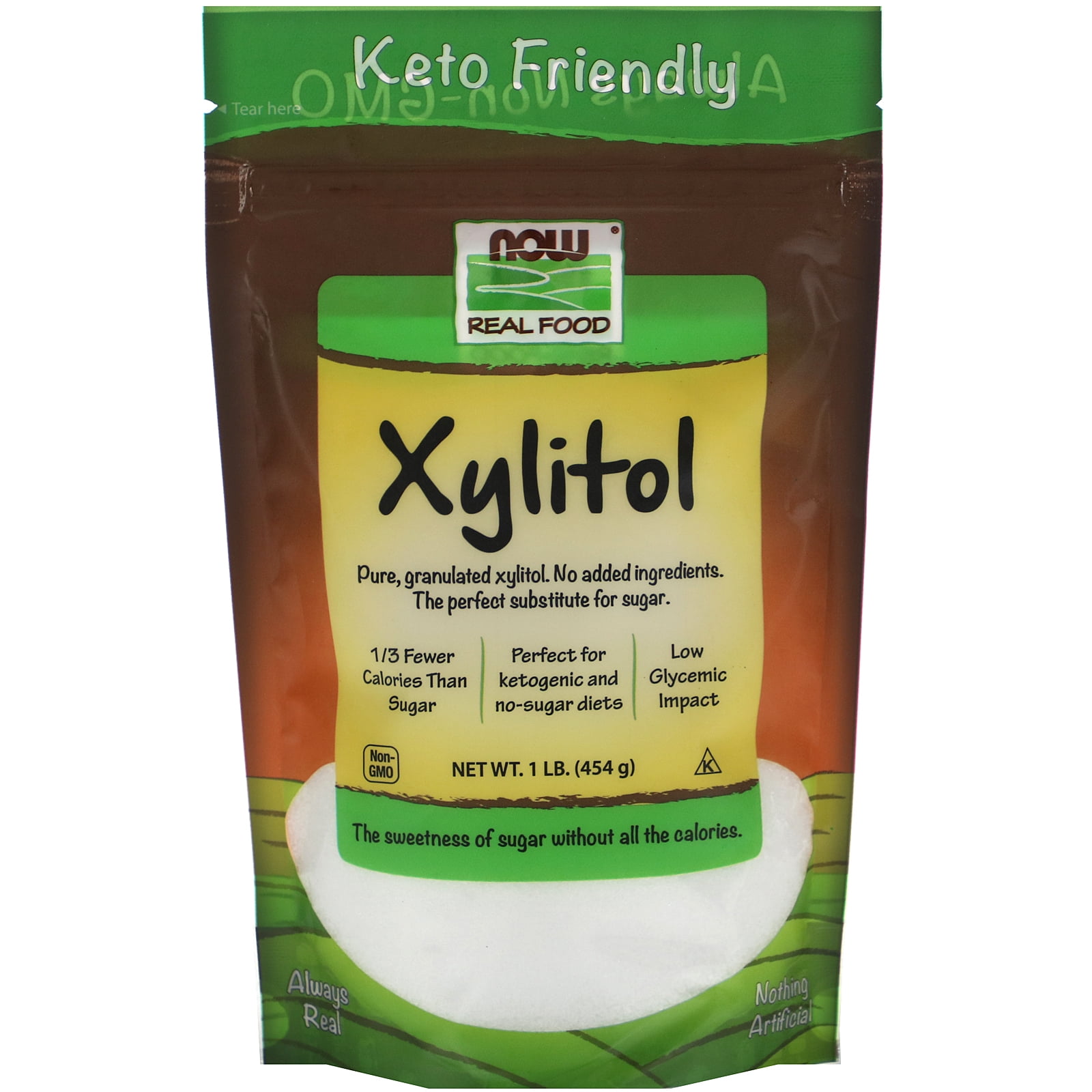 NOW Foods NOW Real Food Xylitol 1 lb.