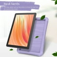 thumbnail image 4 of Fintie Silicone Case for 10.1" Fire HD 10 Tablet (13th Generation, 2023 Release) - Light Weight Protective Back Cover, Lilac Purple, 4 of 10