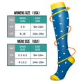 thumbnail image 6 of 4 Pairs Copper Compression Socks for Women & Men Circulation 15-20 mmhg - Better Blood Flow, Swelling, Best Support for Medical, Running, Nursing, 6 of 7