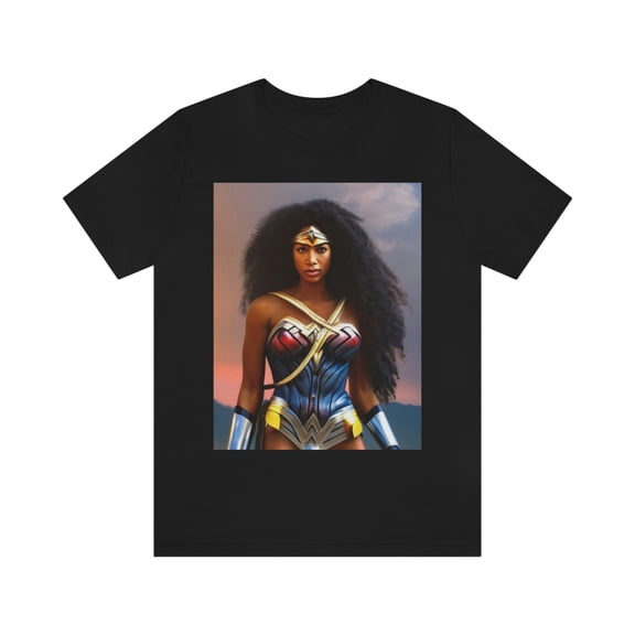 Black Superhero - Short Sleeve Tee