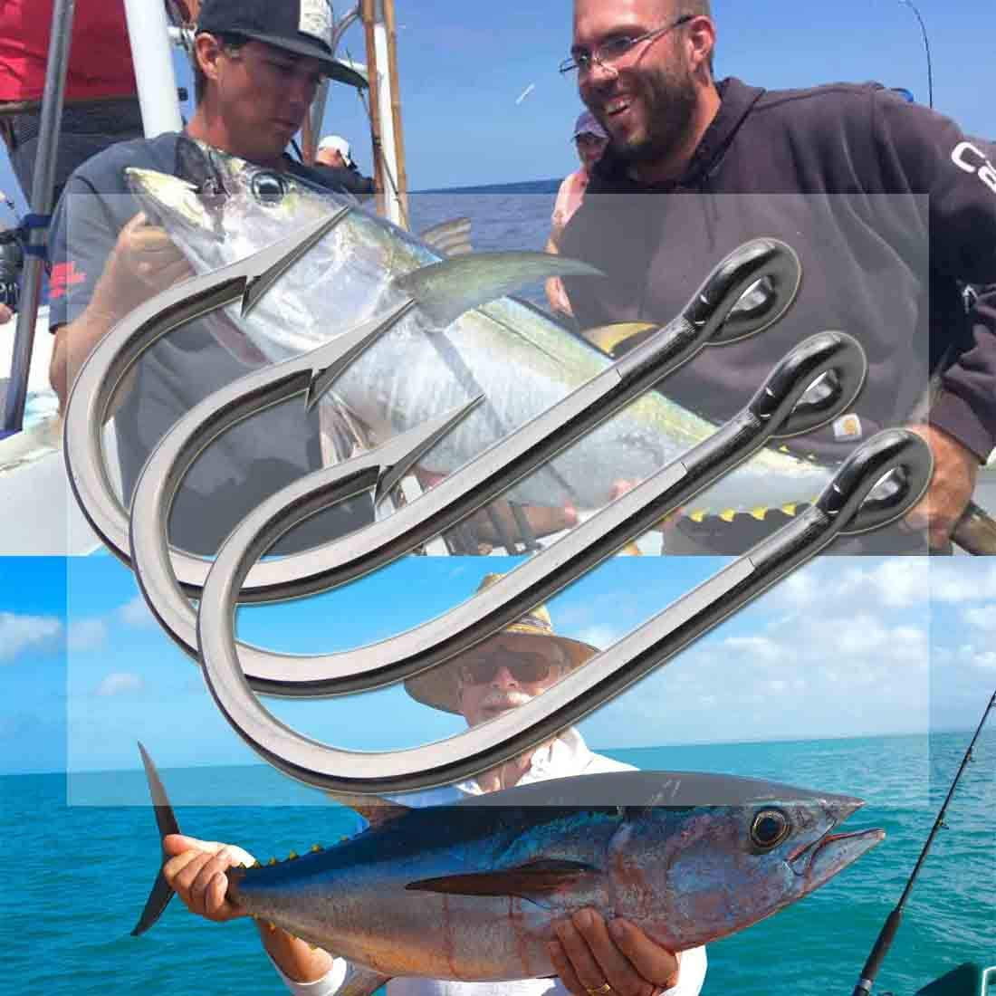 Fishing Tuna Hooks Saltwater Stainless Steel Hooks Big Game Hooks