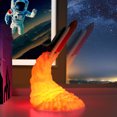 thumbnail image 1 of IFANLANDOR Lampe en Résine Lampe Imprimée 3D PLA Blanc 1 Ensemble Style Futuriste, 1 of 8
