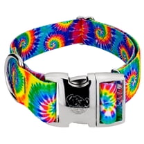 Country Brook Petz® 1 1/2 inch Premium Classic Tie Dye Dog Collar, Extra Large