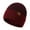 Red, variant on Hontri Trapper Hat Adult Winter Double Layer Woolen Hat New Fleece Warm Knitted Hat Trapper Hat for Women