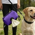 thumbnail image 4 of BotaniNest Poop Holder With Carabiner Portable Leash Waste Dispenser In Black And Gray For, 4 of 6