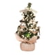 thumbnail image 4 of Árbol de Navidad en miniatura, adorno para árbol de festival, mini árbol de Navidad artificial simulado. Argén, 4 of 9