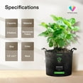 thumbnail image 6 of VIVOSUN 5-Pack 2 Gallon Grow Bag, Fabric Pot with Handles for Vegtables and Plants, 6 of 7