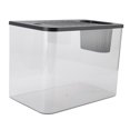 thumbnail image 4 of Small Fish Tank Clear Plastic Aquarium for Goldfish Shrimp Betta Fish  Mini Desktop Enclosure Home Decor, 4 of 7