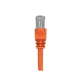 thumbnail image 2 of Monoprice Cat6A Ethernet Patch Cable - 5 Feet - Orange | Network Internet Cord - RJ45, 550Mhz, STP, Pure Bare Copper Wire, 10G, 26AWG, 2 of 2
