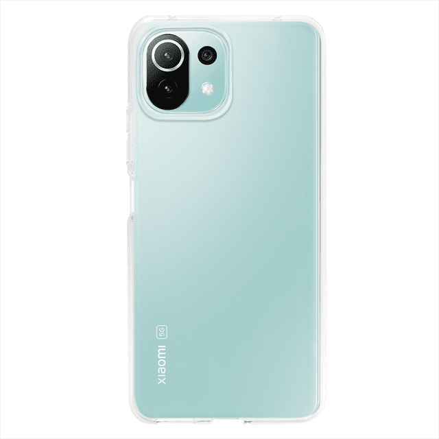 Funda Compatible Con Xiaomi Mi 11 lite 5G Transparente, Protector Compatible Con Xiaomi Mi 11 lite 5G Uso Rudo