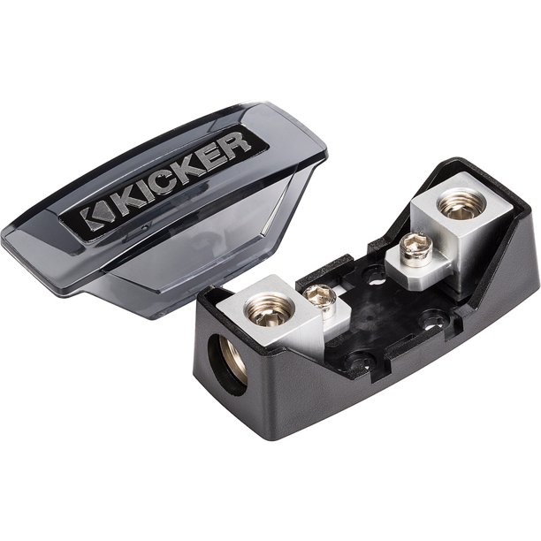 Kicker AFS Fuse Holder with One 1/08 Gauge Input and Output