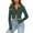 Green, variant on Vedolay Womens Tops Long Sleeve 2023 Long Sleeve Sweatshirts Zip Casual Green,L