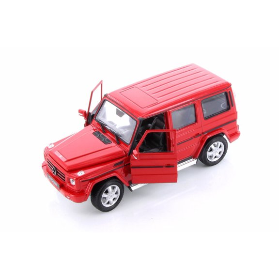 Mercedes-Benz G Class Wagon Hard Top, Red - Welly 24012/4D - 1/24 scale Diecast Model Toy Car (Brand New but NO BOX)
