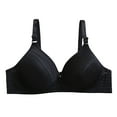 thumbnail image 1 of Bra 2 | Ladies Fashion Thin Breathable Steel Ring Gathering Comfortable Sagging Large Size Underwear, 1 of 3
