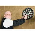 thumbnail image 4 of Triple Out Darts Tournament Bristle Dartboard with 6 Regulation Steel Tip Darts, 4 of 4