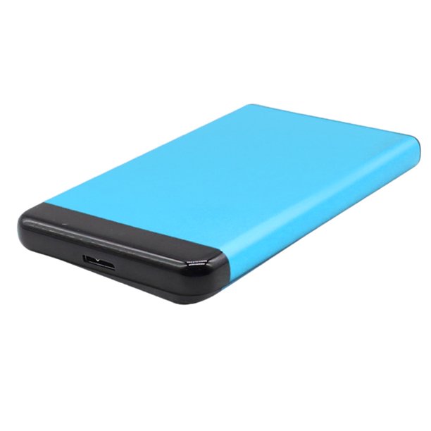 Caja HDD de 2,5 pulgadas USB3.0/3,1 SATA para menos de 9,5 HDD y SSD (Azul) Likrtyny Para estrenar