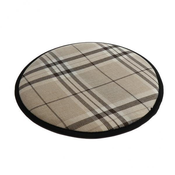 2x Cojín de sil de cocina de duradero almohadil de cojín de sil antideslizante con extraíble, Zulema Cojín redondo para silla