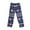 Royal Blue, variant on Adult Fashion Christmas Print Casual Pants with Drawstring Elastic Waist, Comfortable Sleepwear and Loungewear Trousers for Home Use,Dark Blue,S