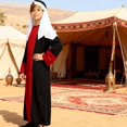 thumbnail image 4 of EnJoCho Kids Role Play Long Robe with Head Scarf Biblical Nativit𝗒 𝖲hepherd Wise Man Dress Up Outfit for Boys Girls Christmas Pageant Performance, 4 of 6