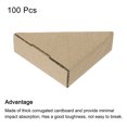 thumbnail image 3 of Unique Bargains Adjustable Cardboard Corner Protector, 7x7x3.5cm Cardboard Edge Protector Pack of 100, 3 of 5