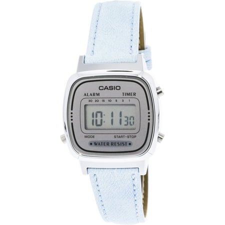 casio ladies silver watch