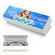 thumbnail image 5 of Como Nastya Estuche Rígido para Gafas de Cuero PU Protector con Forro de Felpa Premium Suave para Hombres y Mujeres, 5 of 6