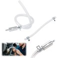 thumbnail image 1 of Brake Bleeder Hose,One Way Check Valve Tube Bleeding Tool Kit for Car Motorcyle Clutch for Men,2025 Upgraded Universal Brake Fluid Bleeder with 2 Screw Caps and 2 Spring Clamps (1 Pack), 1 of 7