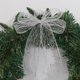 thumbnail image 5 of rollo de cinta de malla brillante con alambre para envolver regalos, coronas, manualidades y decoraciones navideñas., 5 of 7