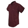 thumbnail image 2 of Camisa Casual Lee Manga Corta De Hombre S61 vino EEG, 2 of 6