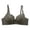 bra-Dark Gray, variant on Women's Push up Balconette Bra Padded Support Lace Underwire Brassiere Classic Lace Half Cup Gatheringing Lingeries