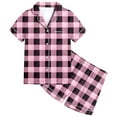 thumbnail image 1 of MIASHUI Pyjama Doux et Confortable pour Enfants Filles Garçons 2 Pcs, Rose, 2-3 Ans, 1 of 4