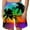 Multicolor, variant on Vivianyo HD Men's Shorts for Summer Men Casual Fashion Print Shorts With Pockets Elastic Waist Beach Pants