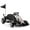 White, variant on Luku Kids’ 24V Adjustable Electric Drift Kart – 2x200W Motors, 7.5 MPH, Foldable, Safety Harness, Outdoor Racing Go Kart for Ages 6–12