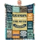 thumbnail image 1 of LHSHID Grandpa Gifts Blanket Grandpa Birthday Gifts Best Grandpa Gifts Gifts for Grandfather New Grandpa Gifts Gifts for Grandpa Papa Grandfather Soft Throw Blanket 30"x40", 1 of 7