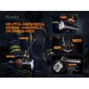 Fenix Lighting LR80R Lithium Ion 18000 Lumens Luminus SST70 LED Flashlight, Black