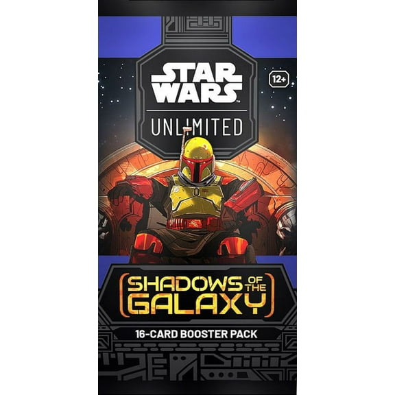 Star Wars: Unlimited Trading Card Game Shadows of the Galaxy Booster Pack (16 Cards)