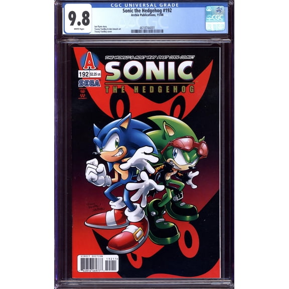 Sonic the Hedgehog #192 - CGC 9.8 Comic Book