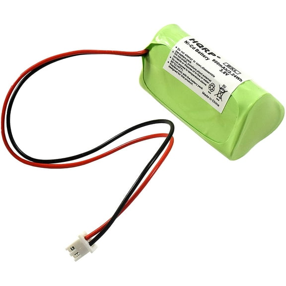 HQRP Emergency Exit Light Battery Compatible with Unitech AA900MAH 3.6V 6200RP 6200-RP Exitronix 10010037 Lowes 253799 TOPA BBAT0063AMax Power B2-0031 B20031 Max Power B2-0030 B20030 MH468886