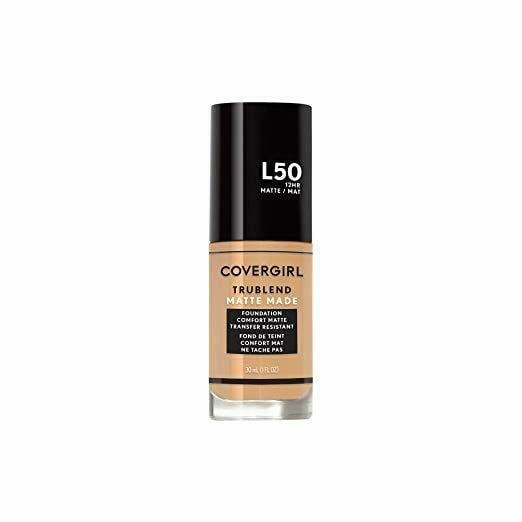Covergirl Trublend Matte Made Liquid Foundation, L50 Fair Beige, 1 Ounce