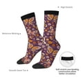 thumbnail image 2 of Yiaed Buffalo Plaid and Butterflys Print Great elasticity Crew Socks Sports socks for Men and Women, 2 of 5