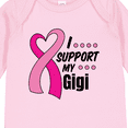 thumbnail image 4 of Inktastic Breast Cancer Awareness I Support My Gigi with Pink Ribbon Boys or Girls Long Sleeve Baby Bodysuit, 4 of 5