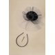 thumbnail image 3 of Fascinators Sombreros para mujer, sombrero de fiesta de té, sombrero de fiesta de Kentucky Fascinator Derby Flower Velo de malla para novia boda, 3 of 4