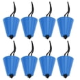 thumbnail image 1 of Drain Scupper Stoppers 8Pcs/Set Kayak Scupper Plug Silicone Drain Hole Bung Stopper With Lanyard For Canoe, 1 of 8
