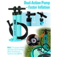 thumbnail image 4 of 10'6" Inflatable Stand Up Paddle Board for Adults, Non-Slip EVA, Camera Mount, Cold Wood, 4 of 10