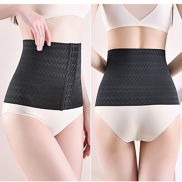 Corsé de tres botones para mujer con corrección de cintura de acero y correa abdominal. Faja moldeadora para mujer.