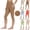 Beige, variant on Women's Yoga Pants All Season solid color with pockets athletic yoga high quality ideal for spring fall seasons Blue S