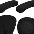 thumbnail image 4 of Stretchable Office Chair Slipcover for Study Chair Slip Cover office Gaming Chair Armchair Black, 4 of 9