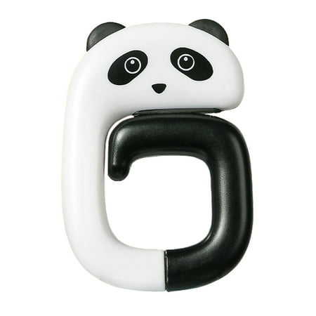 

Hooks Clearance! Feokm Portable Cute Panda Bear Cat Hooks Heavy Duty Hooks Decorative for Kids Girls for Key Coat Robe Towel 1X Hook