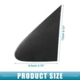 thumbnail image 5 of Unique Bargains Front Left Door Mirror Corner Fender Triangle Cover No.6011812010 for Toyota Corolla 2003-2008 Plastic, 5 of 7